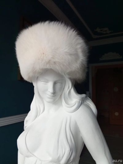 Лот: 18218483. Фото: 1. Шапка " кубанка " песец. Головные уборы