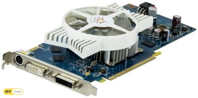 Лот: 17839825. Фото: 1. Nvidia Geforce 9600 GT sparkle... Видеокарты