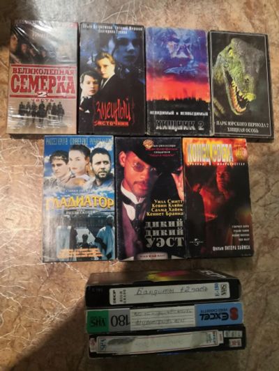 Лот: 17488410. Фото: 1. Видеокассеты VHS 10шт одним лотом. Видеозаписи, фильмы