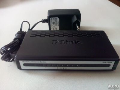 Лот: 14756957. Фото: 1. Коммутатор D-Link 8-port 10/100... Коммутаторы