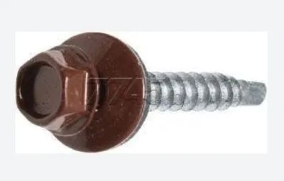 Лот: 12939379. Фото: 1. Саморез 028А-55-32 &quot;Кровельный... Крепёж