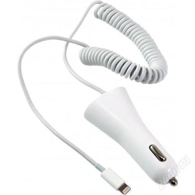 Лот: 8870480. Фото: 1. Автомобильный адаптер apple iphone... Зарядные устройства, блоки питания, адаптеры сетевые для смартфонов