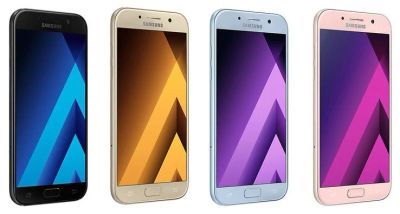 Лот: 10001653. Фото: 1. Новый Samsung Galaxy A5 2017... Смартфоны