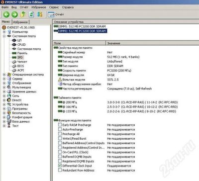 Лот: 651222. Фото: 1. DDR PC3200 (400Mhz) Hynix 512Mb... Оперативная память