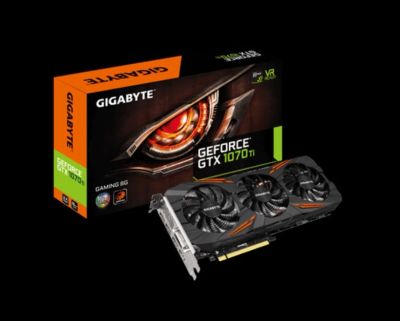 Лот: 15202696. Фото: 1. С рубля. Видеокарта 1070ti gigabyte... Видеокарты