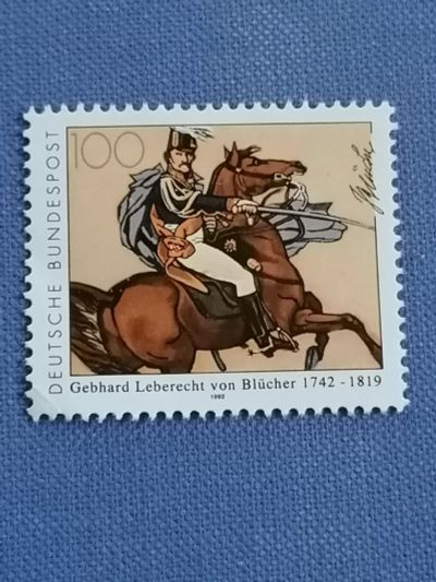 Лот: 23958850. Фото: 1. Лошадь и всадник. Германия 1992... Марки