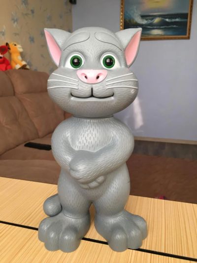 Лот: 11415058. Фото: 1. Кот Томас, повторяющий слова игрушка. Развивающие