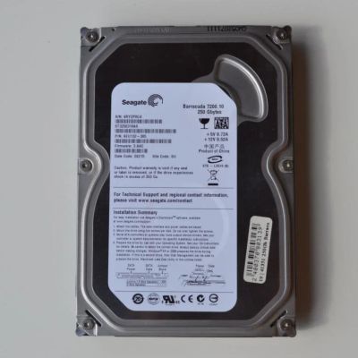 Лот: 16305786. Фото: 1. Seagate Barracuda 7200.10 250... Жёсткие диски (HDD)