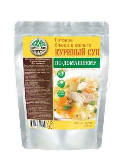 Лот: 17200711. Фото: 1. Консервы Кронидов Суп куриный. Подарки на 23 февраля
