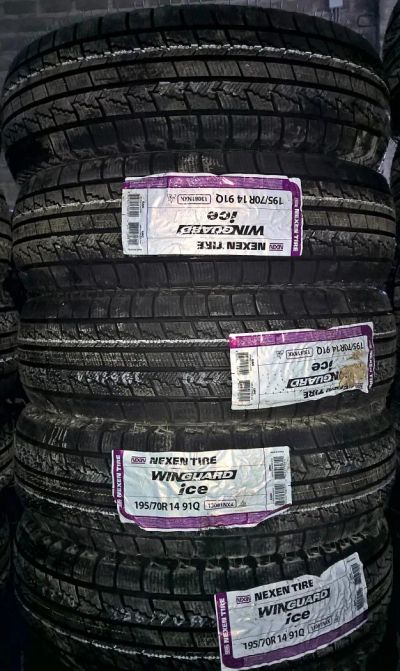 Лот: 6152907. Фото: 1. Шины 195/70 R14 Nexen Winguard... Шины