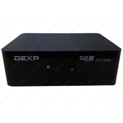 Лот: 6913689. Фото: 1. Приставка для цифрового ТВ DEXP... Цифровое, спутниковое ТВ