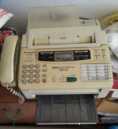 Лот: 17495273. Фото: 1. Факс Panasonic KX -F1200BX. Факсы, автоответчики