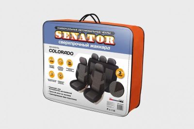 Лот: 18826563. Фото: 1. Чехлы унив. SENATOR COLORADO Жаккард... Чехлы, коврики, оплетки руля