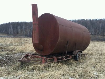 Лот: 12593489. Фото: 1. Передвижная печь для изготовления... Отопительные котлы, печи