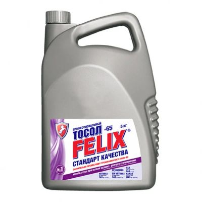 Лот: 16122962. Фото: 1. Тосол -65 ТС FELIX 5 кг г.Дзержинск... Масла, жидкости