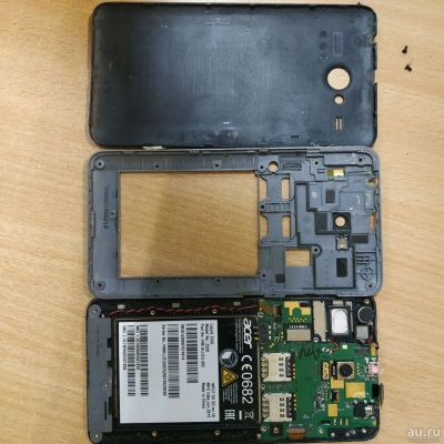 Лот: 12824405. Фото: 1. Acer Liquid z520. На запчасти... Дисплеи, дисплейные модули, тачскрины
