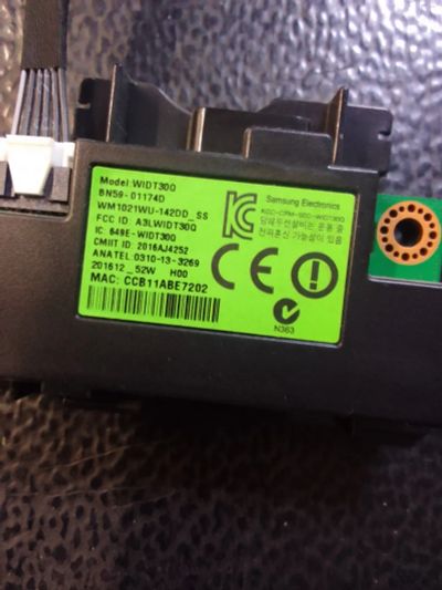 Лот: 25360473. Фото: 1. Wi Fi module bn59-01174d MODEL... Запчасти для телевизоров, видеотехники, аудиотехники