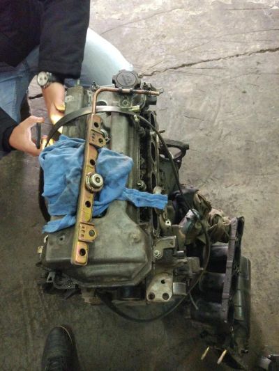 Лот: 10274058. Фото: 1. 1zz rav4 2002. Двигатель и элементы двигателя