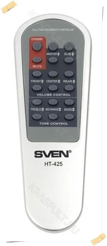 Лот: 11094735. Фото: 1. Пульт SVEN HT-425 (предлагается... Пульты ДУ