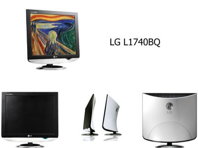 Лот: 8993048. Фото: 1. Монитор LG Flatron L1740BQ 17... ЖК-мониторы