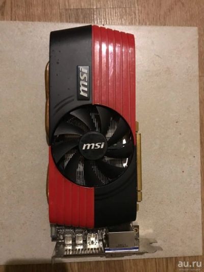 Лот: 16447390. Фото: 1. Видеокарта msi rdeon hd 6870 1... Видеокарты