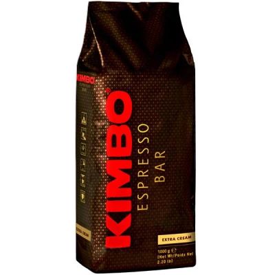 Лот: 6858214. Фото: 1. Кофе в зернах Kimbo Extra Cream... Чай, кофе, какао
