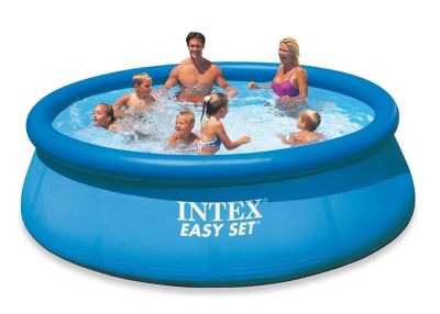 Лот: 5541694. Фото: 1. Бассейн надувной INTEX EasySet... Бассейны, аксессуары и комплектующие