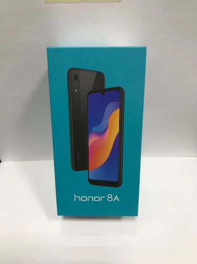 Лот: 13465956. Фото: 1. Honor 8A Black 32GB РосТест гарантия. Смартфоны