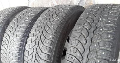 Лот: 16707385. Фото: 1. Шины Bridgestone Blizzak Spike-01... Шины