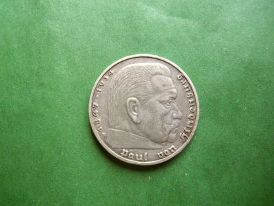 Лот: 25793112. Фото: 1. Германия.Третий Рейх 5 марок 1936... Германия и Австрия