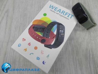 Лот: 13854825. Фото: 1. Фитнес браслет #2 WEARFIT зеленый... Фитнес, аэробика и гимнастика
