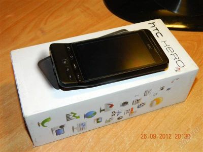 Лот: 2131435. Фото: 1. HTC Hero + аккумулятор 2200mAh. Смартфоны