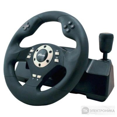 Лот: 3037653. Фото: 1. Спортивный руль RITMIX chaser... Рули, джойстики