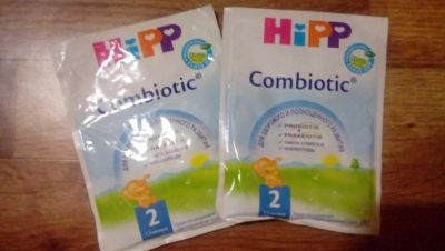 Лот: 9755095. Фото: 1. Смесь hipp Combiotic 2 (28 гр). Детское питание