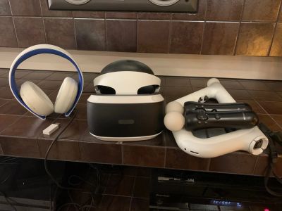 Лот: 17051913. Фото: 1. Play Station VR rev2 с камерой... Аксессуары для игровых приставок, консолей, геймпады
