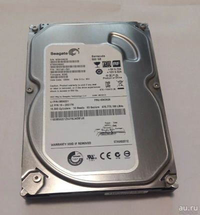Лот: 18493914. Фото: 1. Жесткий диск Seagate BarraCuda... Жёсткие диски (HDD)