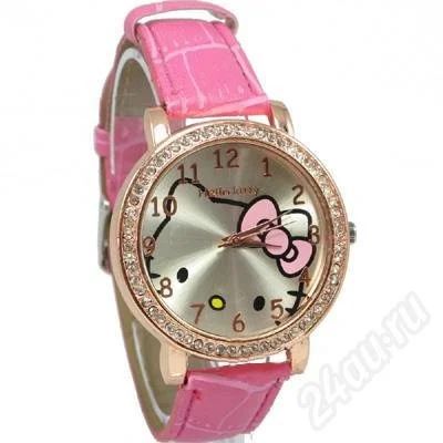 Лот: 648560. Фото: 1. часики hello kitty со стразами... Красноярск