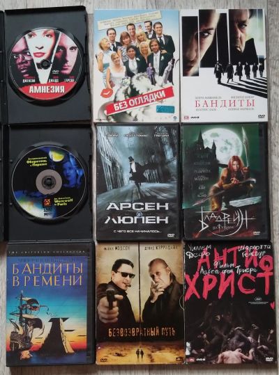 Лот: 24954528. Фото: 1. 9 DVD фильмов. Видеозаписи, фильмы