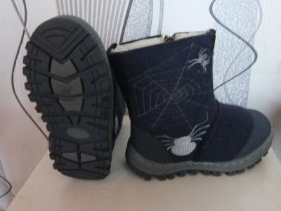 Лот: 12202081. Фото: 1. На мальчика - валенки на резиновой... Валенки, угги, унты
