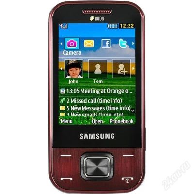 Лот: 2641796. Фото: 1. Продам двухсимочный телефон Samsung... Кнопочные мобильные телефоны