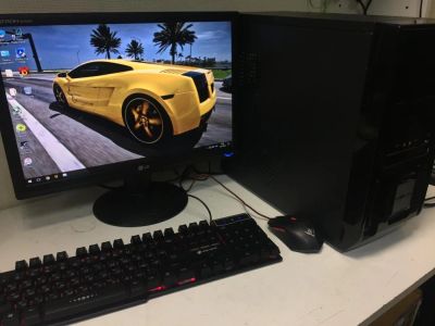 Лот: 10905243. Фото: 1. Игровой ПК Intel Core i3-4130... Компьютеры в сборе