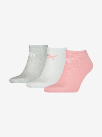Лот: 22439308. Фото: 1. Носки PUMA, 3 пары, Белый. Другое (спортивная одежда)