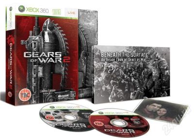 Лот: 467310. Фото: 1. Gears of War 2 на Xbox360. Игры для консолей