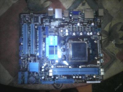 Лот: 5775223. Фото: 1. Asus M5A78L-M LE. Материнские платы