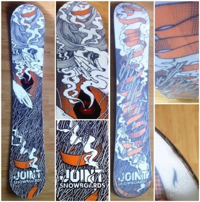 Лот: 2824351. Фото: 1. Сноуборд Joint Dreamweaver 153. Сноуборды