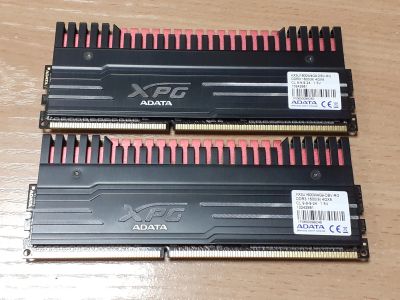 Лот: 21071082. Фото: 1. Память DDR3 8GB AData AX3U1600W4G9-DBV-RG... Оперативная память