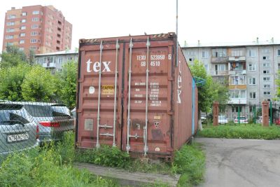 Лот: 4430352. Фото: 1. Контейнер 40 футов HC (увеличенной... Промышленное