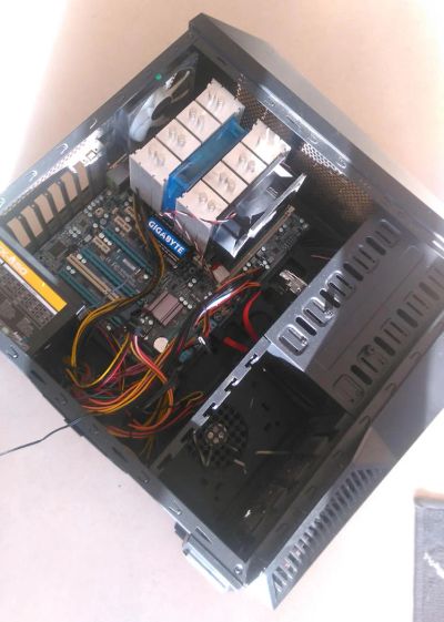 Лот: 8503038. Фото: 1. Сборка на Xeon x5670 (аналог Core... Компьютеры в сборе
