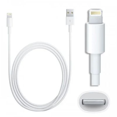 Лот: 3517173. Фото: 1. USB дата кабель Lightning 8 Pin... Шлейфы, кабели, переходники