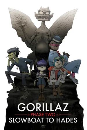 Лот: 7055388. Фото: 1. Gorillaz - Slowboat To Hades DVD... Аудиозаписи